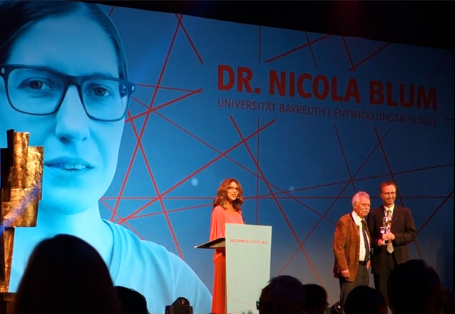 Kulturpreis Bayern Dr. Nicola Blum